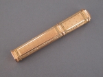 A French gold wax case
