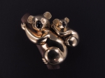 A gold koala brooch